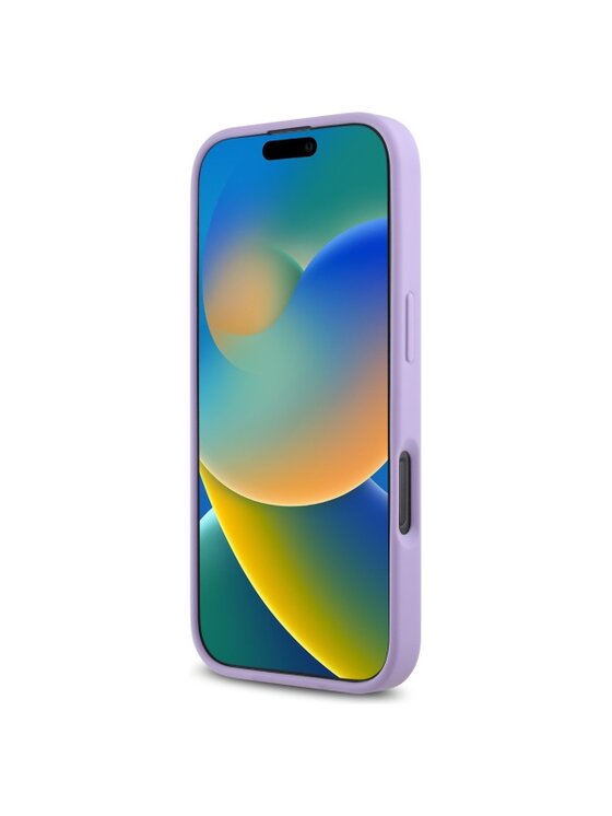 Guess Guess Etui na telefon Saffiano Fioletowy
