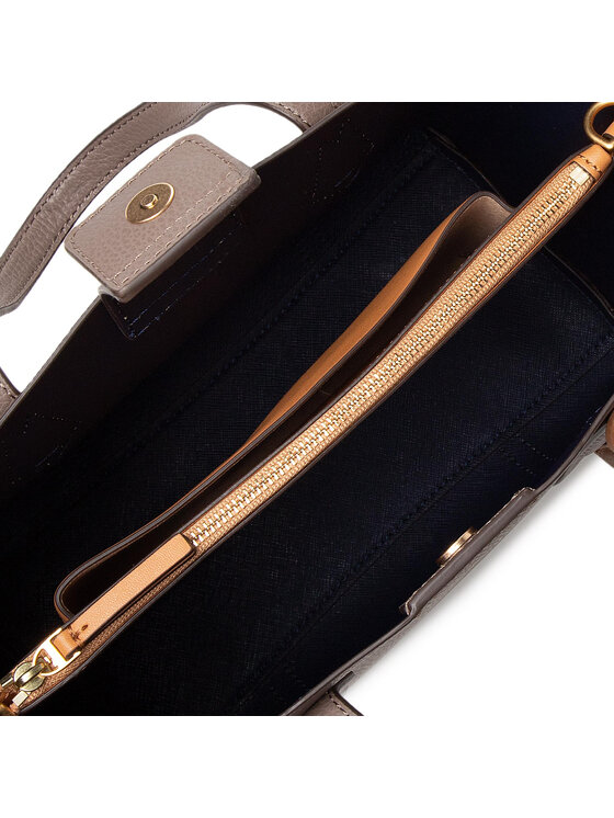 Tory Burch Tory Burch Τσάντα Perry Small Triple-Compartment Tote 81928 Καφέ
