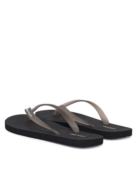 Calvin Klein Calvin Klein Zehentrenner Beach Thong Slide HM0HM02105 Schwarz