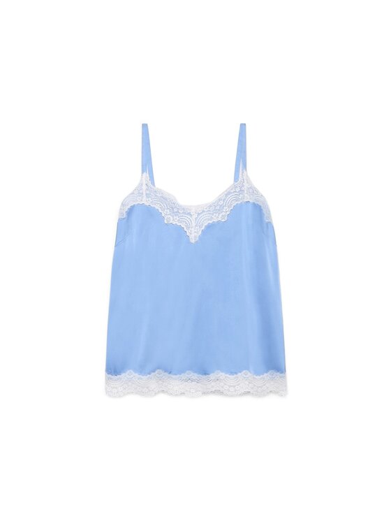 Fiorella Rubino Fiorella Rubino Top D007T000265N034 Turchese A-Line Fit
