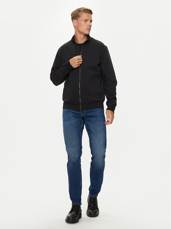 Calvin Klein Jeans Calvin Klein Jeans Μπλούζα Textured J30J326620 Μαύρο Regular Fit