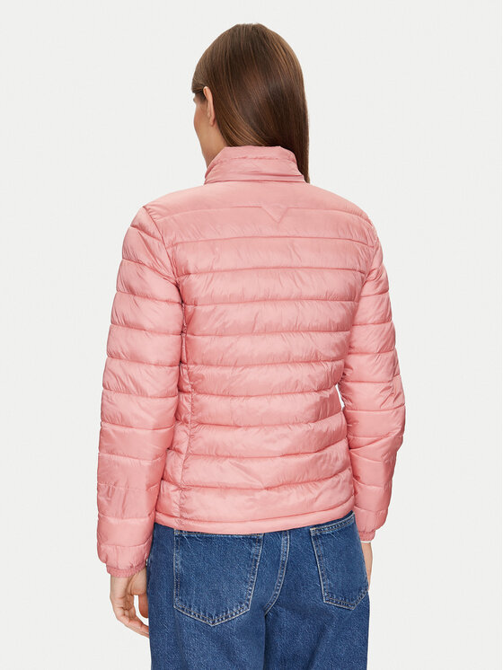 Guess Jeans Guess Jeans Пуховик W5RL99 WHAB2 Рожевий Regular Fit