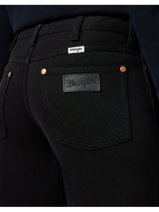 Wrangler Wrangler Jeansy WORLD WIDE Czarny Loose Fit