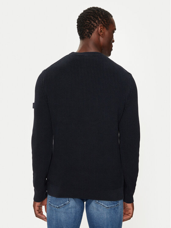 JOOP! Jeans JOOP! Jeans Sweter 15 JJK-13Haro 30042634 Granatowy Modern Fit