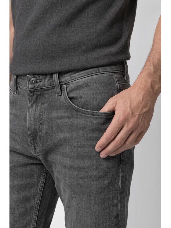 Cross Jeans Cross Jeans Jeansy F 194-754 Szary Straight Leg