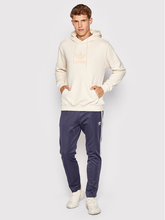 adidas adidas Majica dugih rukava Trefoil Series Street HK2790 Bež Relaxed Fit