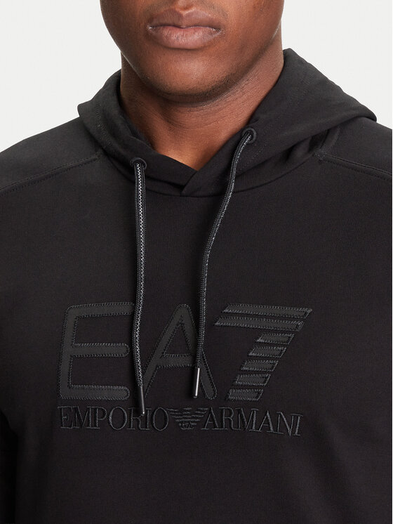 EA7 Emporio Armani EA7 Emporio Armani Mikina 7M000903 AF13512 UC001 Černá Regular Fit