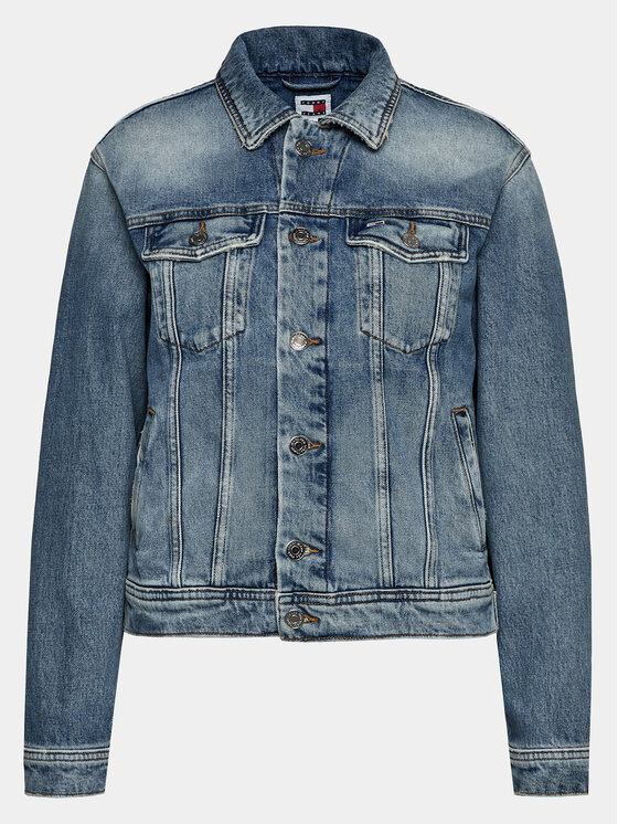 Tommy Jeans Tommy Jeans Farmer kabát DW0DW16994 Kék Regular Fit