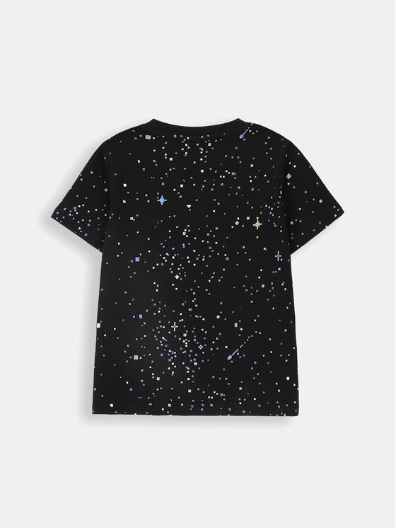 Coccodrillo Coccodrillo T-Shirt ZC4143201WBK Μαύρο Regular Fit