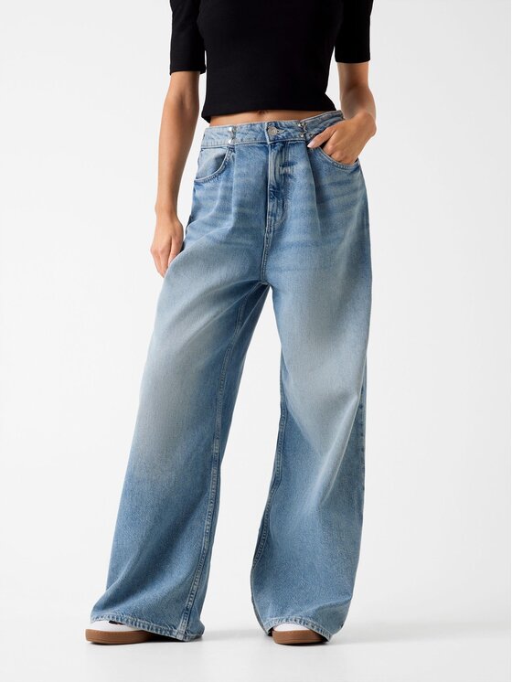 Guess Guess Jeansy 179604 Niebieski Relaxed Fit
