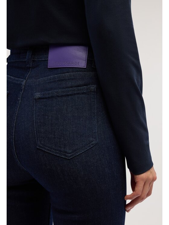 Trussardi Trussardi Jeansy P4559F00426N0DA Niebieski Skin Fit