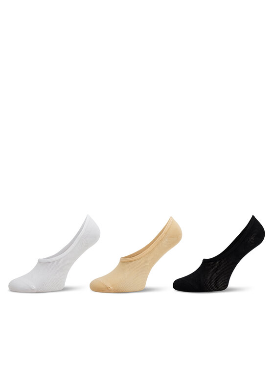 Jenny Fairy Jenny Fairy 3er-Set Damen Sneakersocken 4WB-001-SS24 Bunt