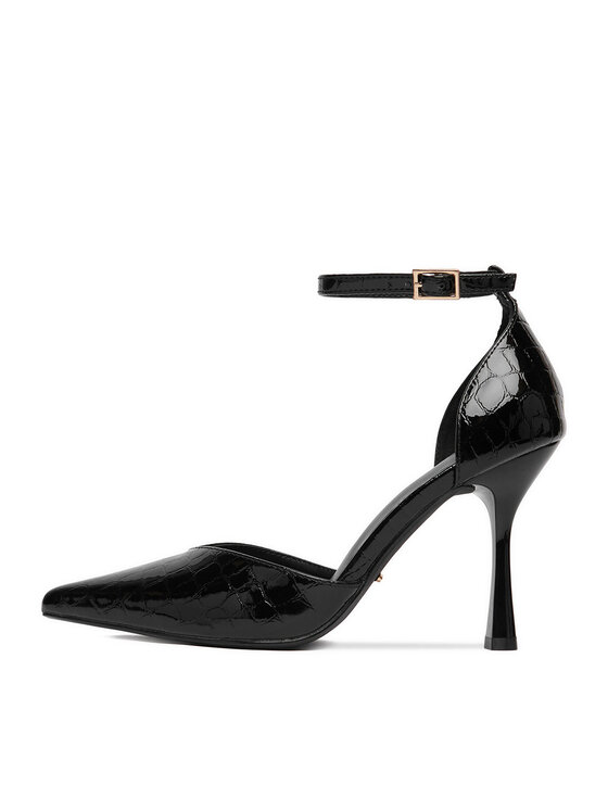 DeeZee DeeZee High Heels CEO-LS6049-10 Schwarz