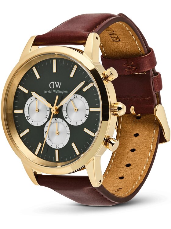 Daniel Wellington Daniel Wellington Zegarek DW00100876 Brązowy
