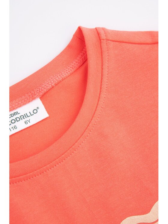 Coccodrillo Coccodrillo T-Shirt WC5143203NGK-025 Czerwony Regular Fit