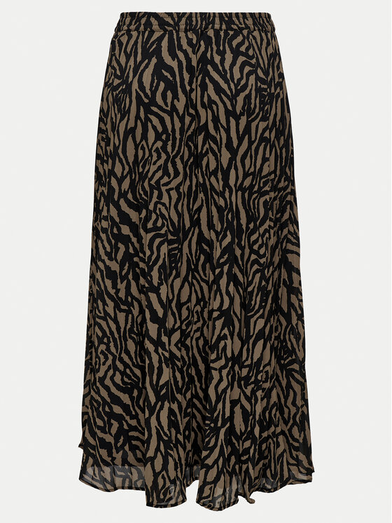 ONLY ONLY Spódnica midi Star 15333699 Szary Regular Fit