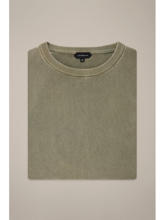 Lancerto Lancerto Sweter Gustan SW073225000068 Zielony Regular Fit