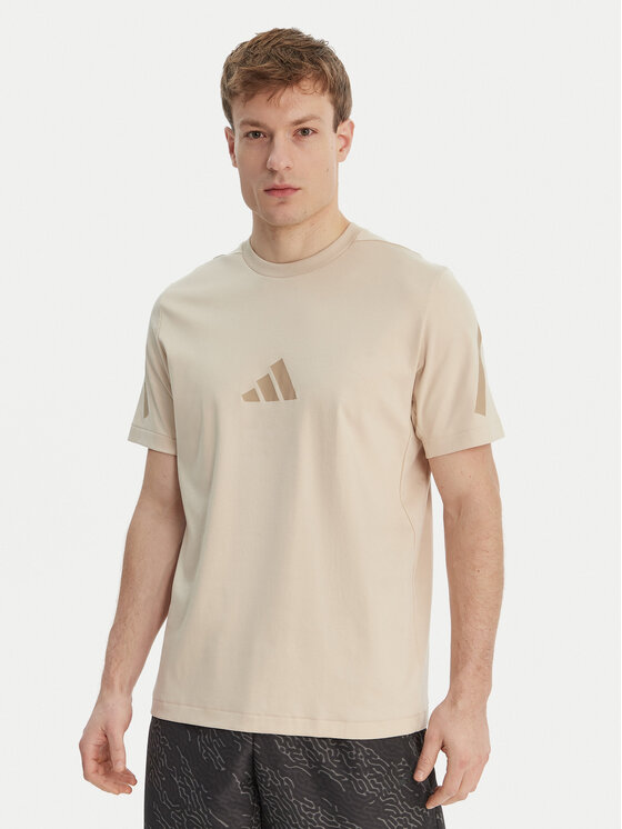 adidas adidas T-krekls Z.N.E. KE4694 Bēšs Regular Fit