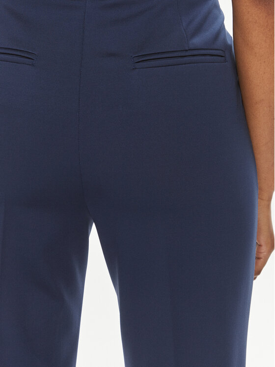 PINKO Pinko Pantaloni din material Bello 100155 A1L4 Bleumarin Slim Fit