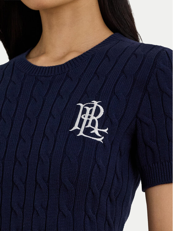 LAUREN RALPH LAUREN LAUREN RALPH LAUREN Svetr 200P07025001 Tmavomodrá Relaxed Fit