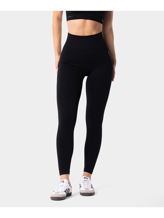 Carpatree Carpatree Legginsy Simply Leggings Czarny Fitted Fit