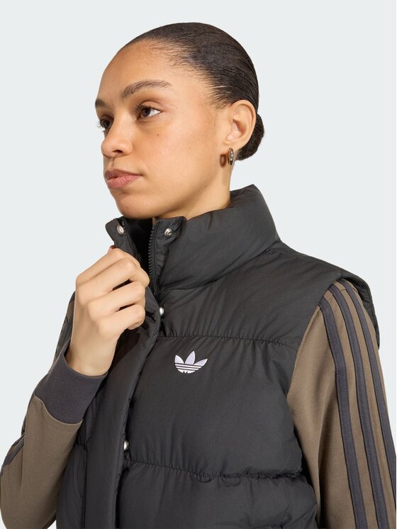 adidas adidas Bezrękawnik 165200 Czarny Regular Fit