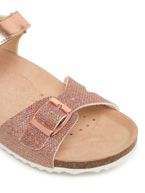 Geox Geox Sandale J Adriel Girl J028MC 0BNEW C8124 D Ružičasta