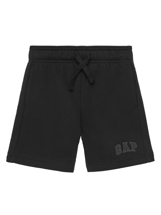 Gap Gap Pantaloni scurți sport 726009-00 Negru Regular Fit
