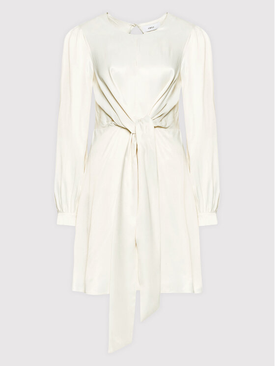 Simple Simple Ежедневна рокля SUD074 Бежов Regular Fit