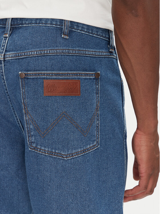Wrangler Wrangler Farmer rövidnadrág Frontier 112362493 Kék Relaxed Fit