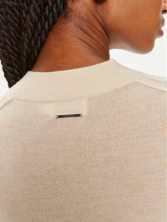 Calvin Klein Calvin Klein Sweater K20K207206 Bézs Regular Fit