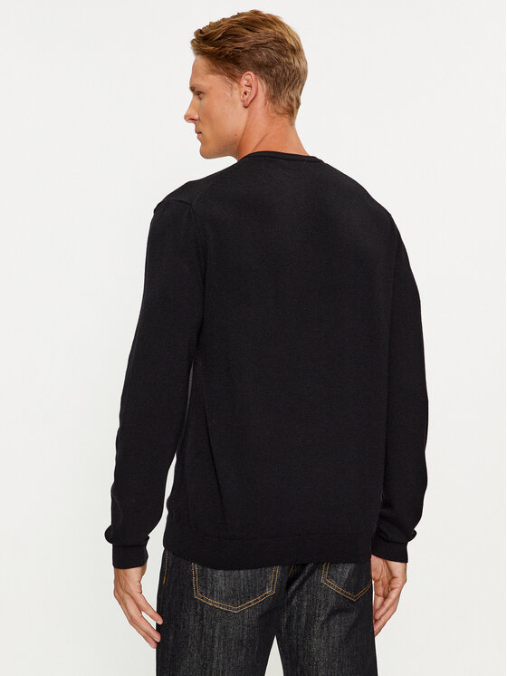 United Colors Of Benetton United Colors Of Benetton Pulover 1002U4407 Negru Regular Fit