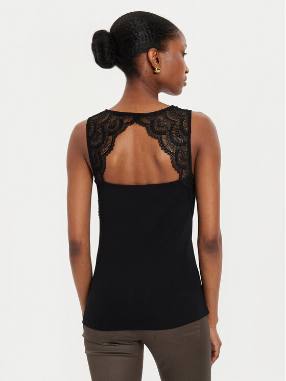 Morgan Morgan Top 242-DIOU Črna Slim Fit