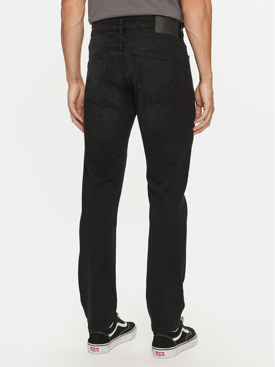 Only & Sons Only & Sons Traperice Weft 22028638 Crna Slim Fit