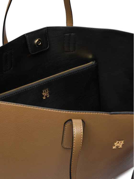 Tommy Hilfiger Tommy Hilfiger Сумка Th Icon Tote AW0AW18173 Коричневий