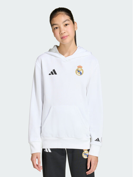 adidas adidas Bluza techniczna Real Madrid Avengers Biały Regular Fit