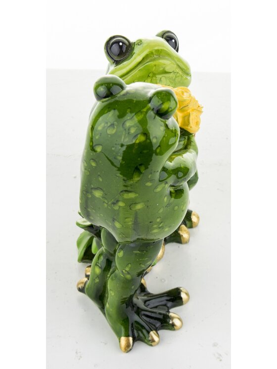 MIAhome MIAhome Figurka para żabek 11x11x4,5 cm PROPOSTA Zielony