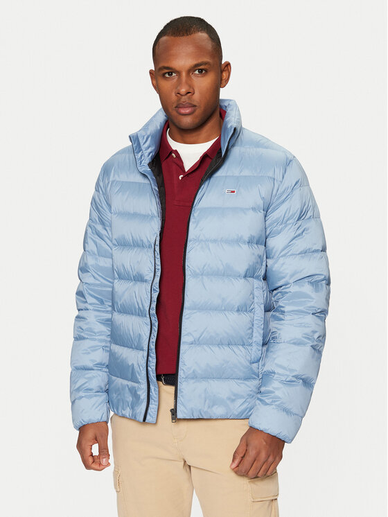 Tommy Jeans Kurtka puchowa DM0DM20658 Niebieski Regular Fit