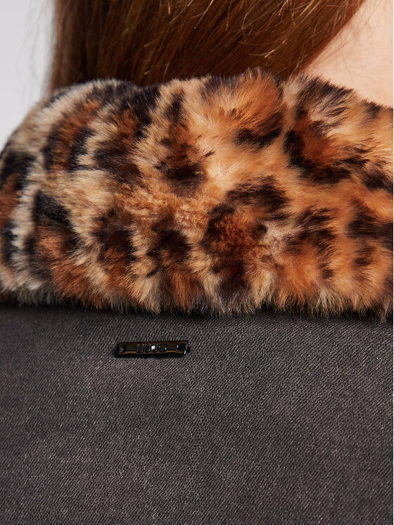 Liu Jo Liu Jo Джинсова куртка UF2069 D4391 Чорний Regular Fit