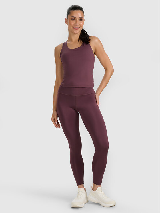 4F 4F Tank top MULTI ACTIVE Brązowy Slim Fit