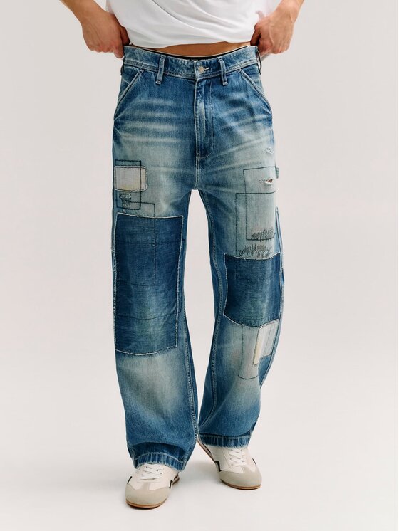 Guess Guess Jeansy 183741 Modrá Regular Fit