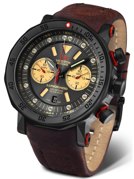 Vostok Europe Vostok Europe Zegarek 6S21-620C629 Czarny