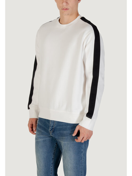 Armani Exchange Armani Exchange Felpa XM001296 AF10818 Bianco Casual Fit