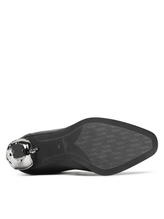 KARL LAGERFELD KARL LAGERFELD Čizme KL39040 Crna