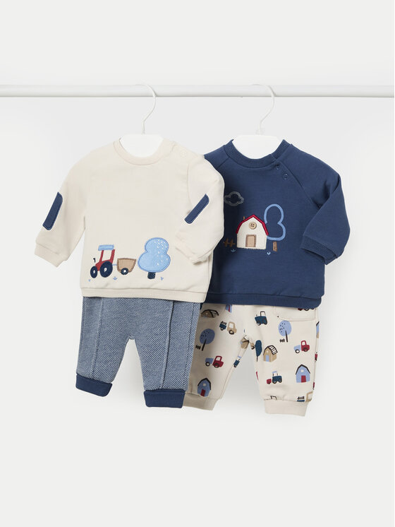 Mayoral Completo tuta 2625 Multicolore Regular Fit, taglia : 1_2M