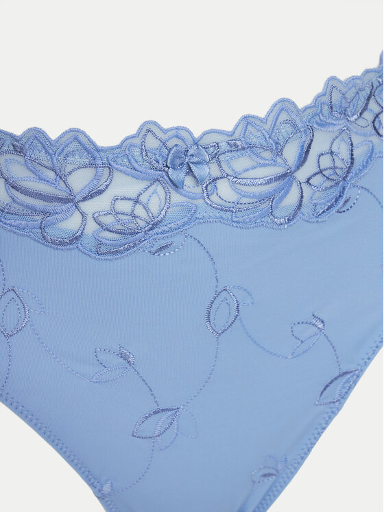 Hunkemöller Hunkemöller Figi klasyczne z wysokim stanem Diva 301190 Błękitny