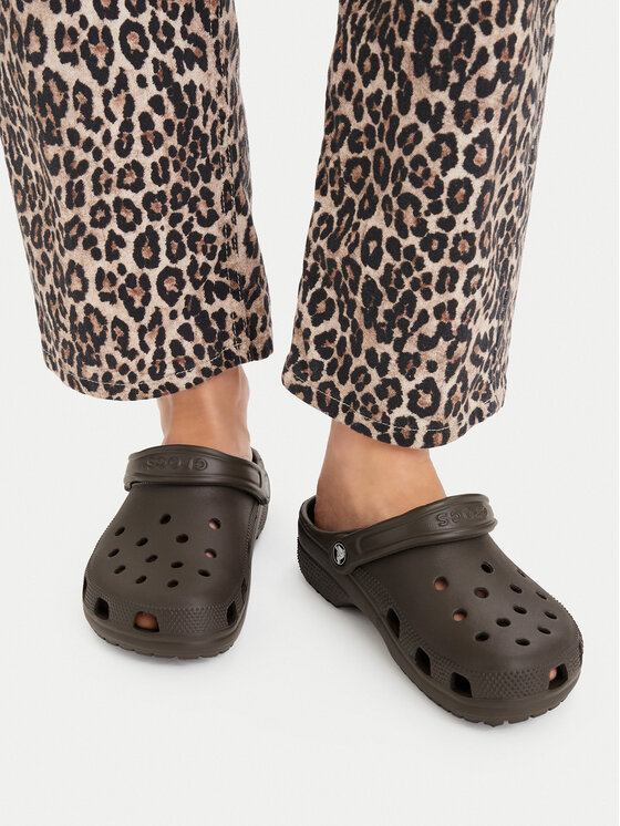 Crocs Şlapi Classic 10001 Maro închis