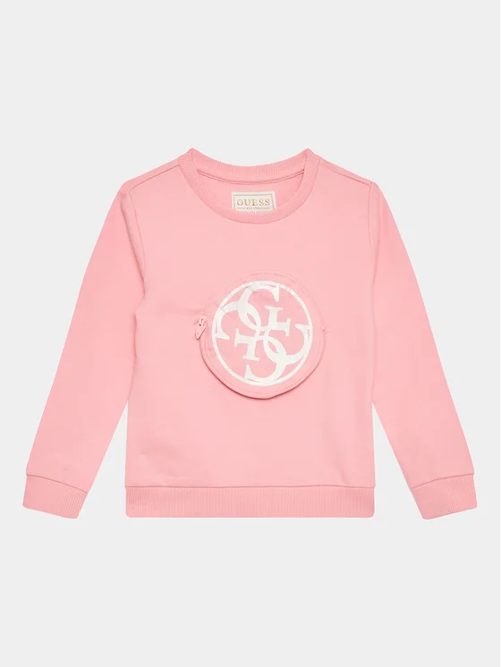 Guess Sweatshirt K3YQ04 KA6R4 Rosa Regular Fit