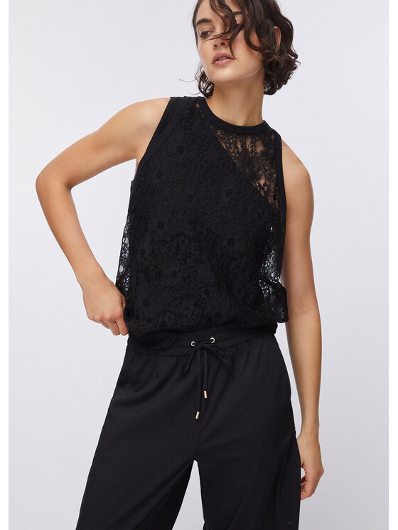 Liu Jo Liu Jo Pantaloni di tessuto TA6181TS92222222 Viola Regular Fit