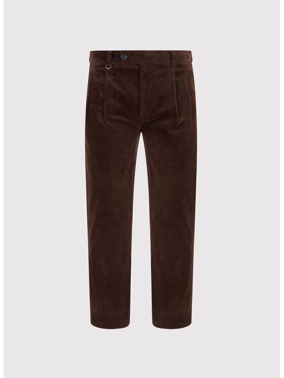 Pako Lorente Pako Lorente Spodnie materiałowe P25WF-WX-005 Brązowy Regular Fit